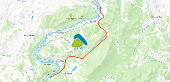 Изображение Новости Горного Алтая Новый участок Чуйского тракта пойдёт в обход Соузги, Черемшанки и Манжерока Новый участок Чуйского тракта пойдёт в обход Соузги, Черемшанки и Манжерока